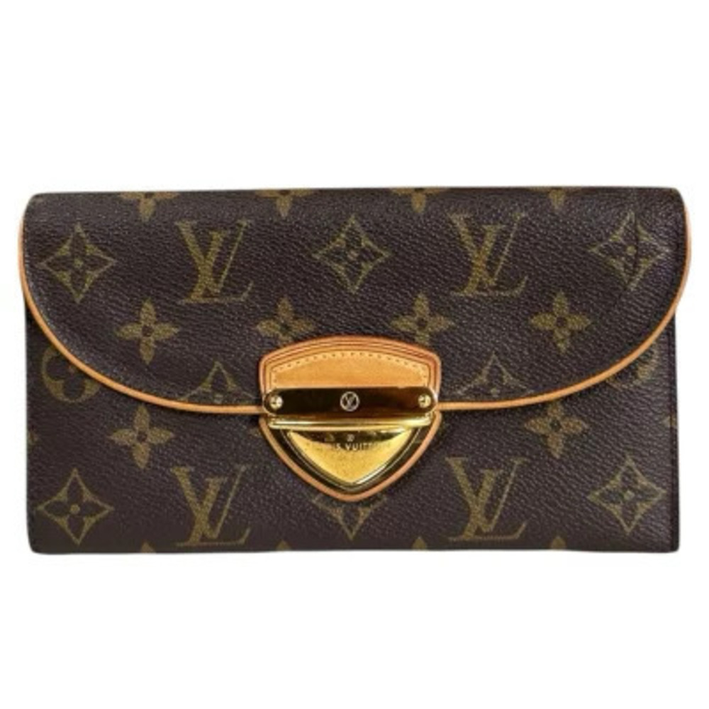 Louis Vuitton Portefeuille Eugenie Monogram Long Wallet Canvas